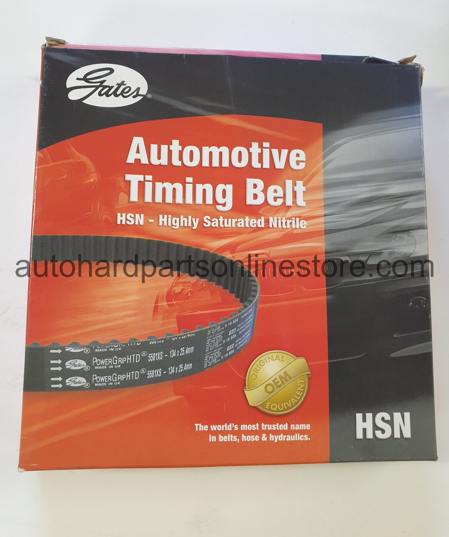 Gates Timing Belt-HSN T1284-5507XS-128x27mm
