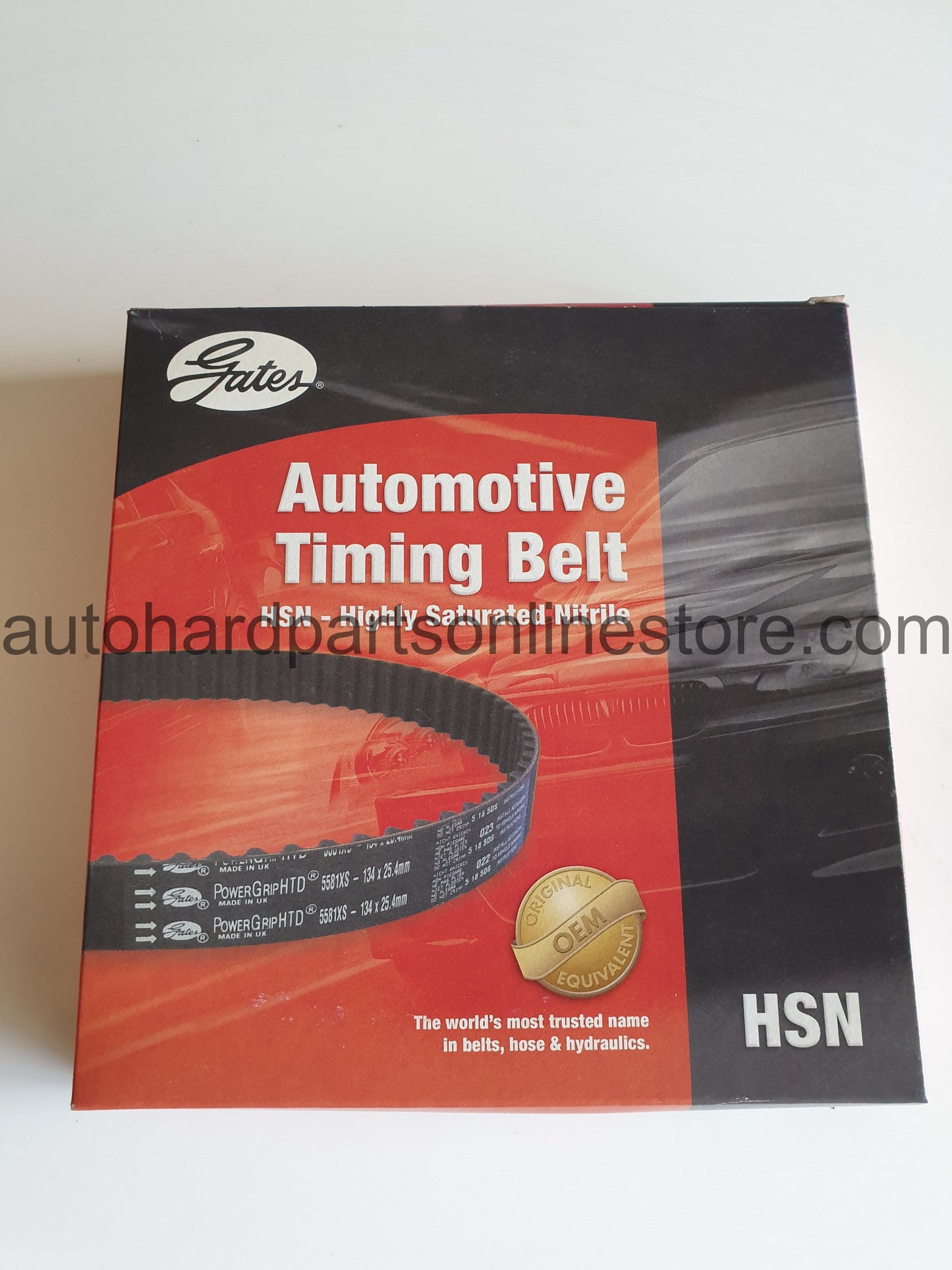 Gates Timing Belt-HSN T167-76153x29mm RED
