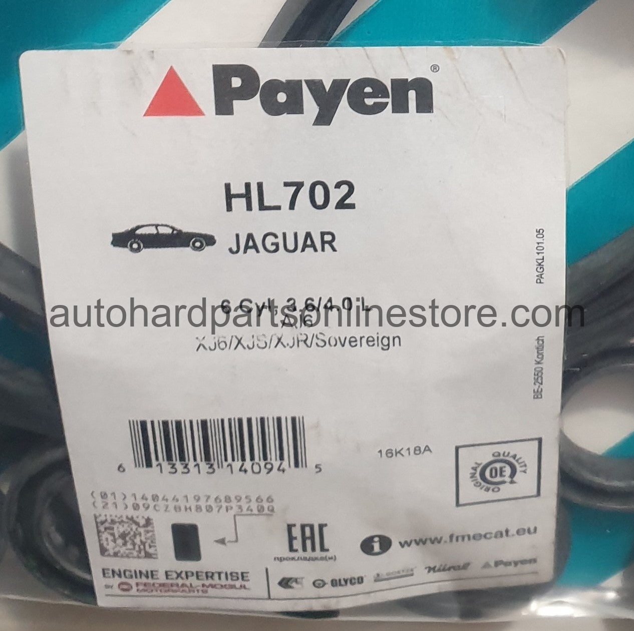 Payen Valve Cover Gasket Kit-HL702