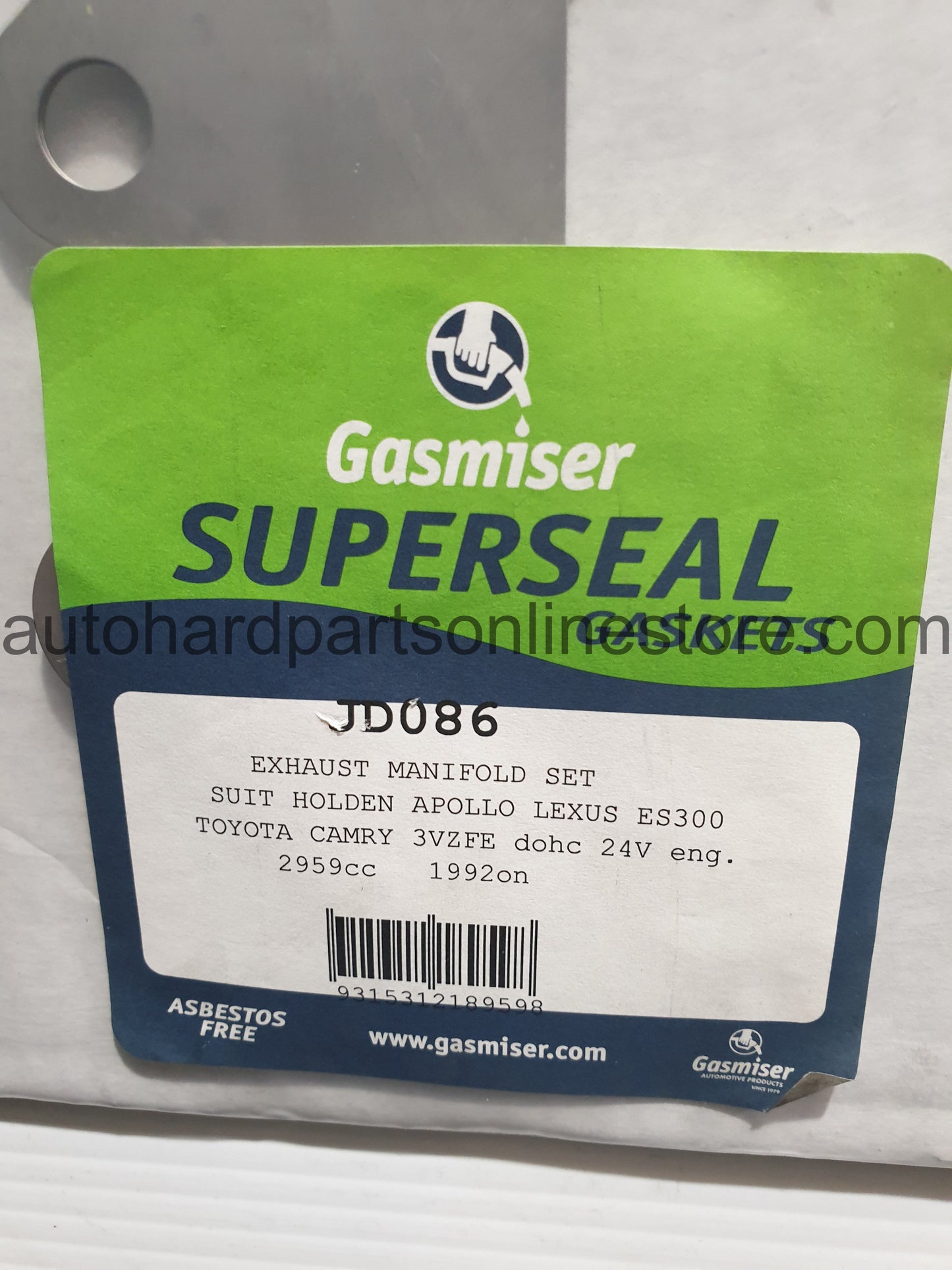Gasmiser Exhaust Manifold Set -JD086