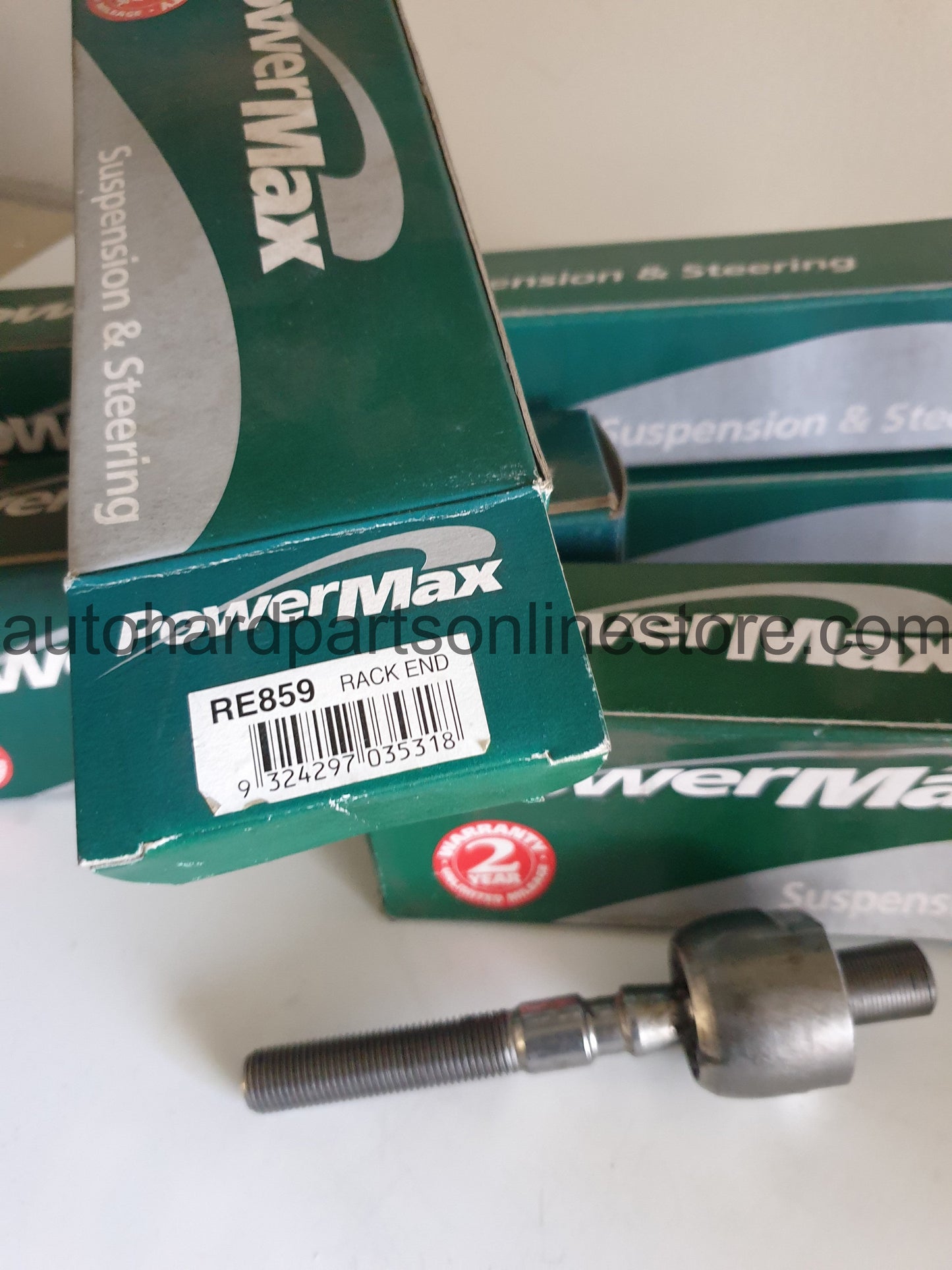 Powermax rack end