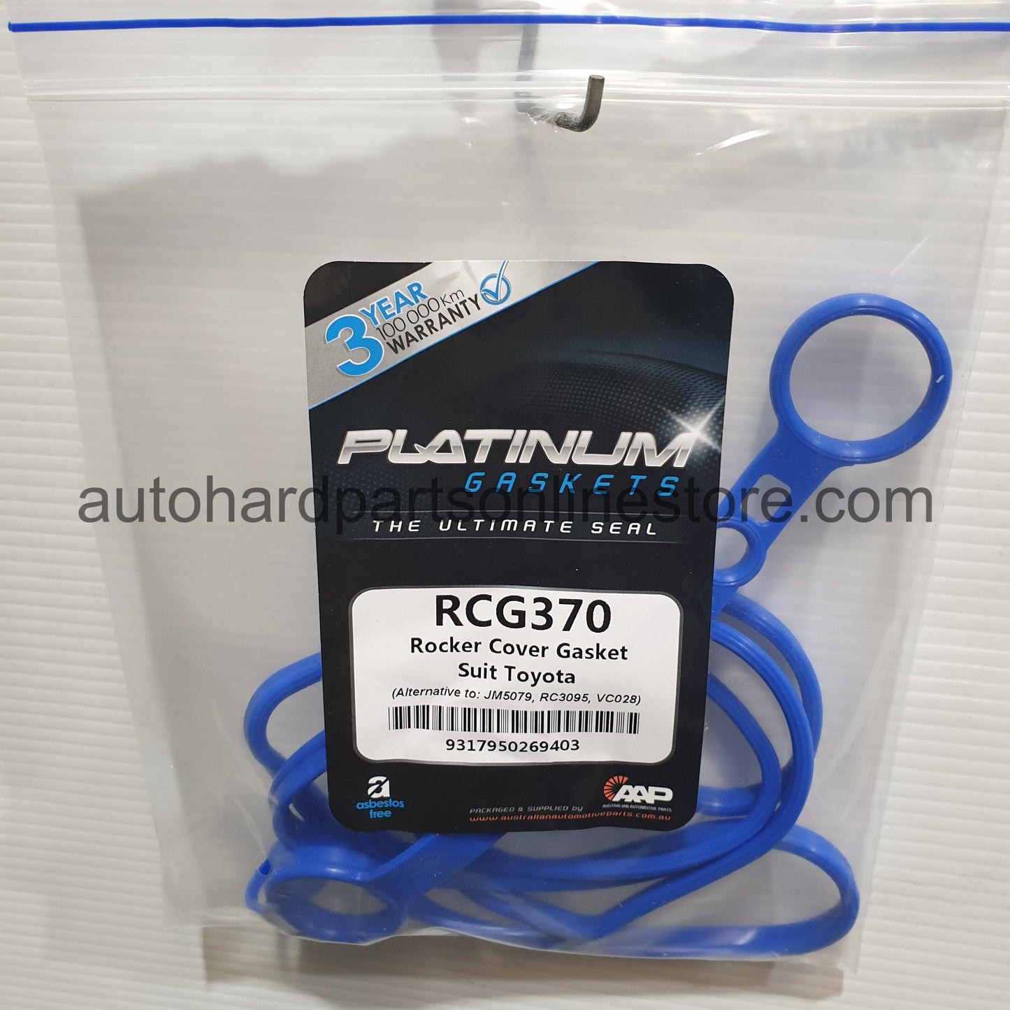Platinum gaskets rocker cover gasket