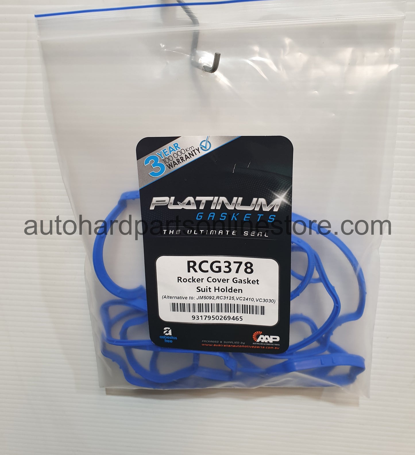 Platinum gaskets rocker cover