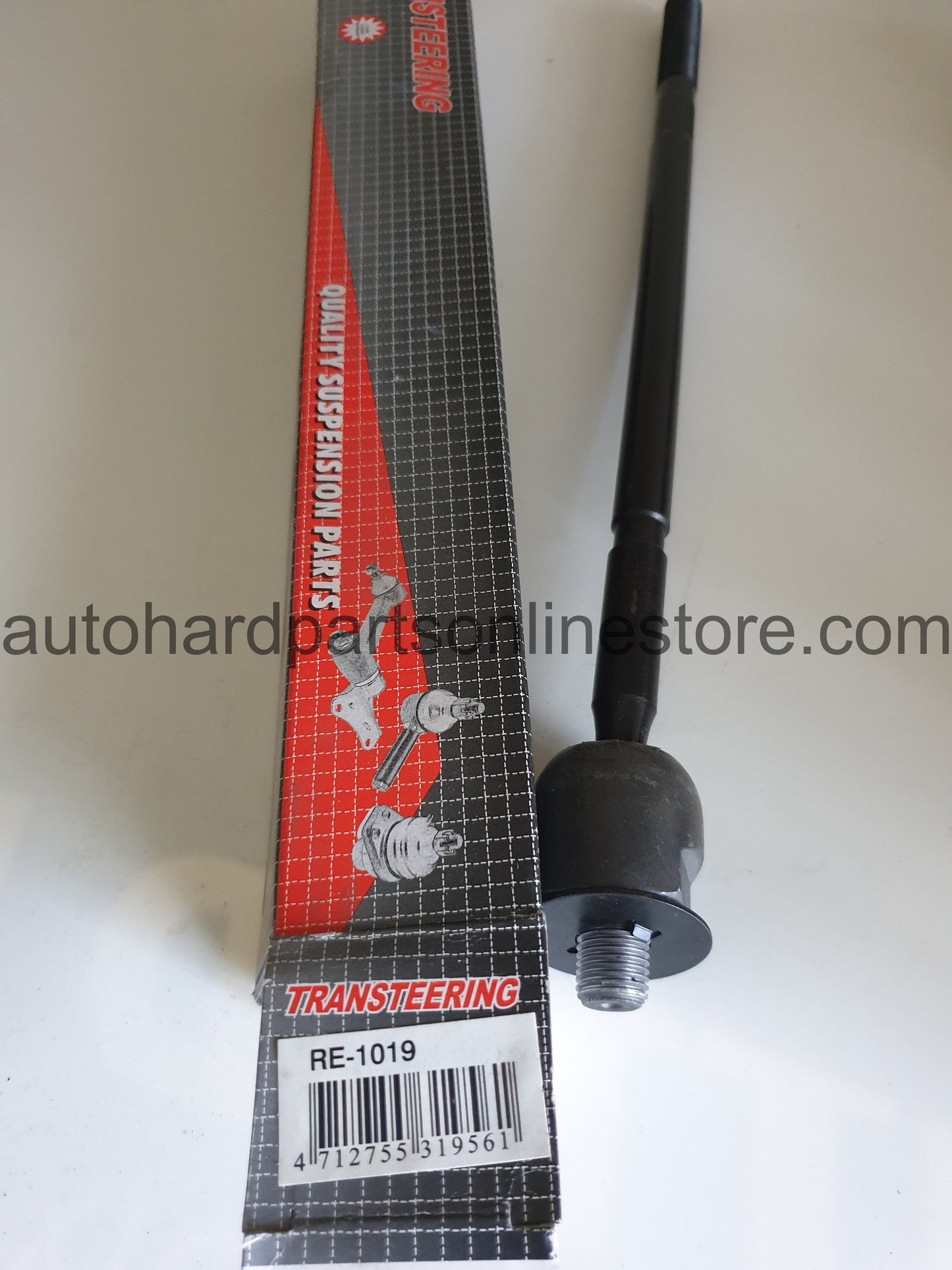 Transteering rack end