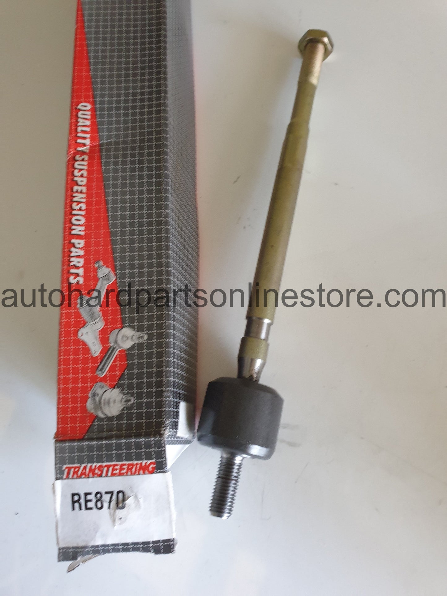 Transteering rack end
