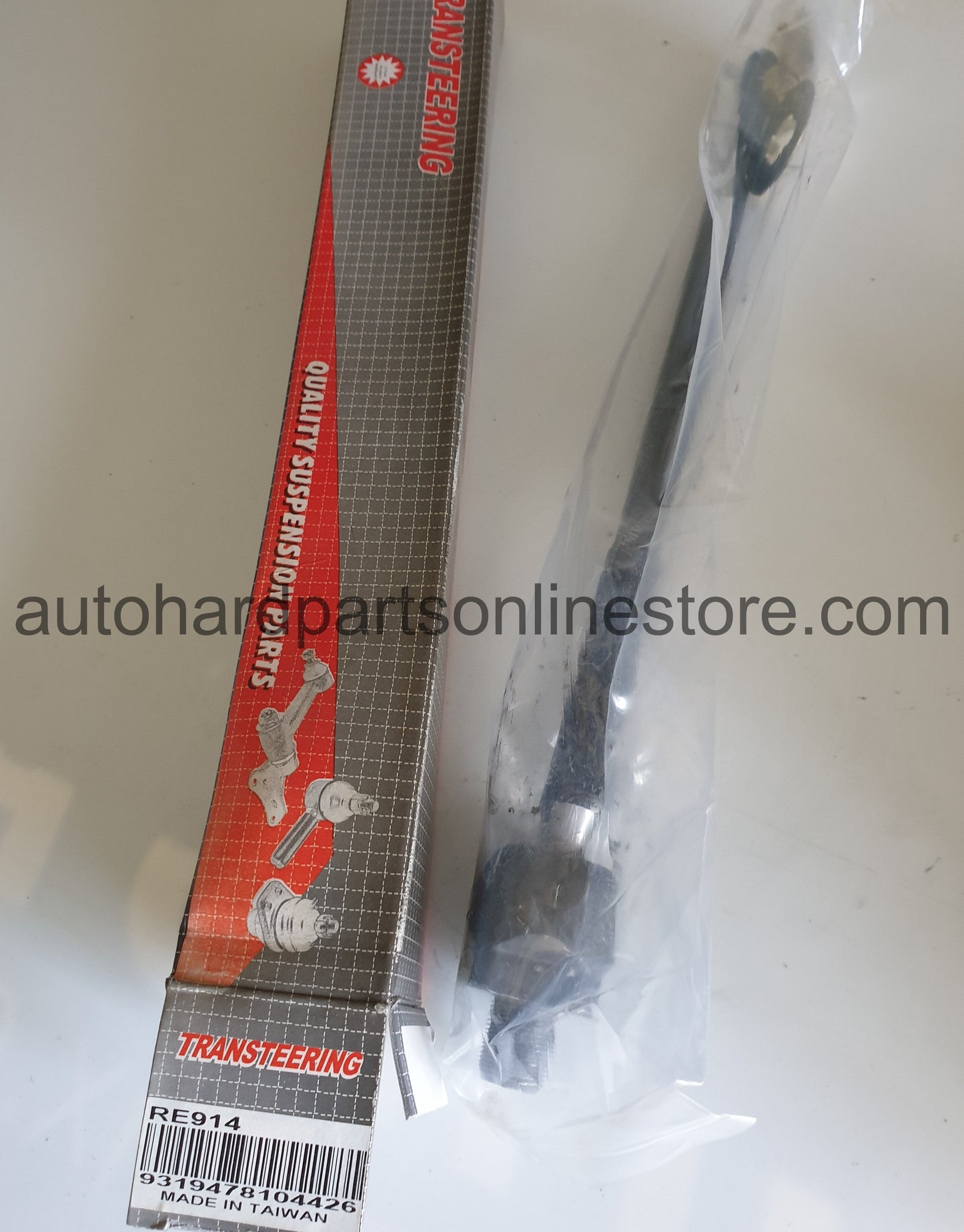 Transteering rack end