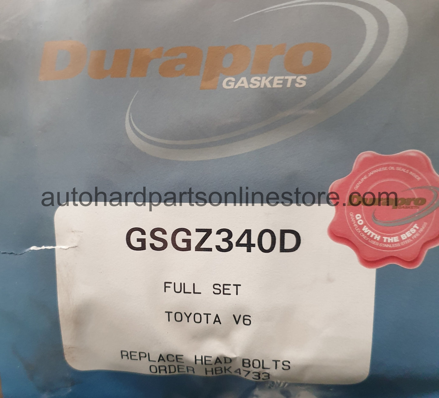 Durapro Full Gasket Set-GZ340D GSGZ340D