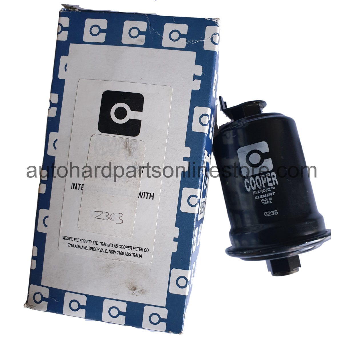 Cooper fuel filter