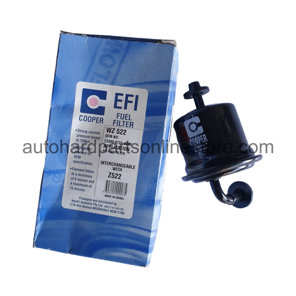 Cooper fuel filter