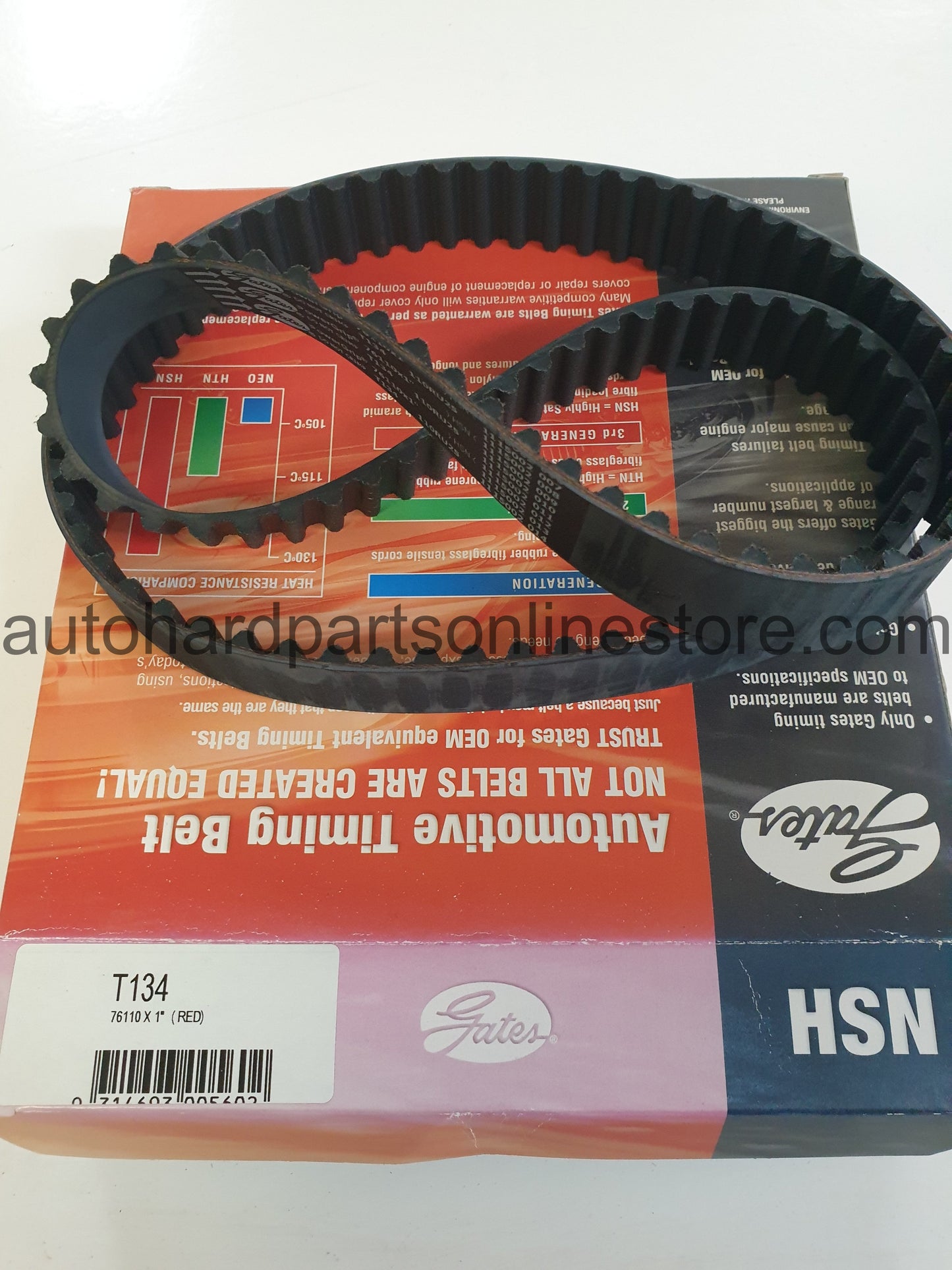 Gates timing belt t134