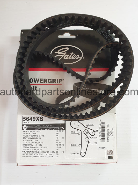 Gates timing belt t1653