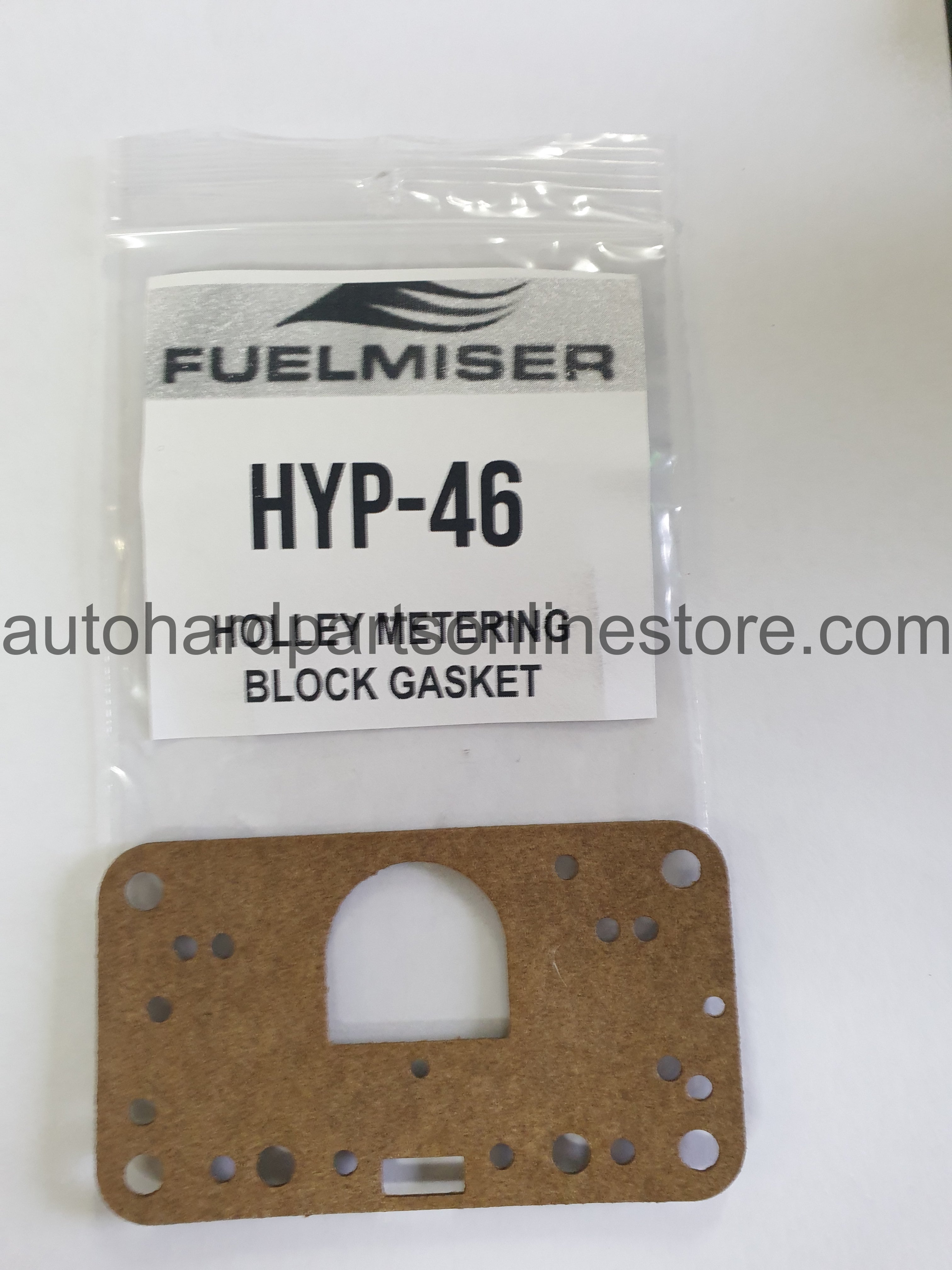 Fuelmiser holley metering block gasket