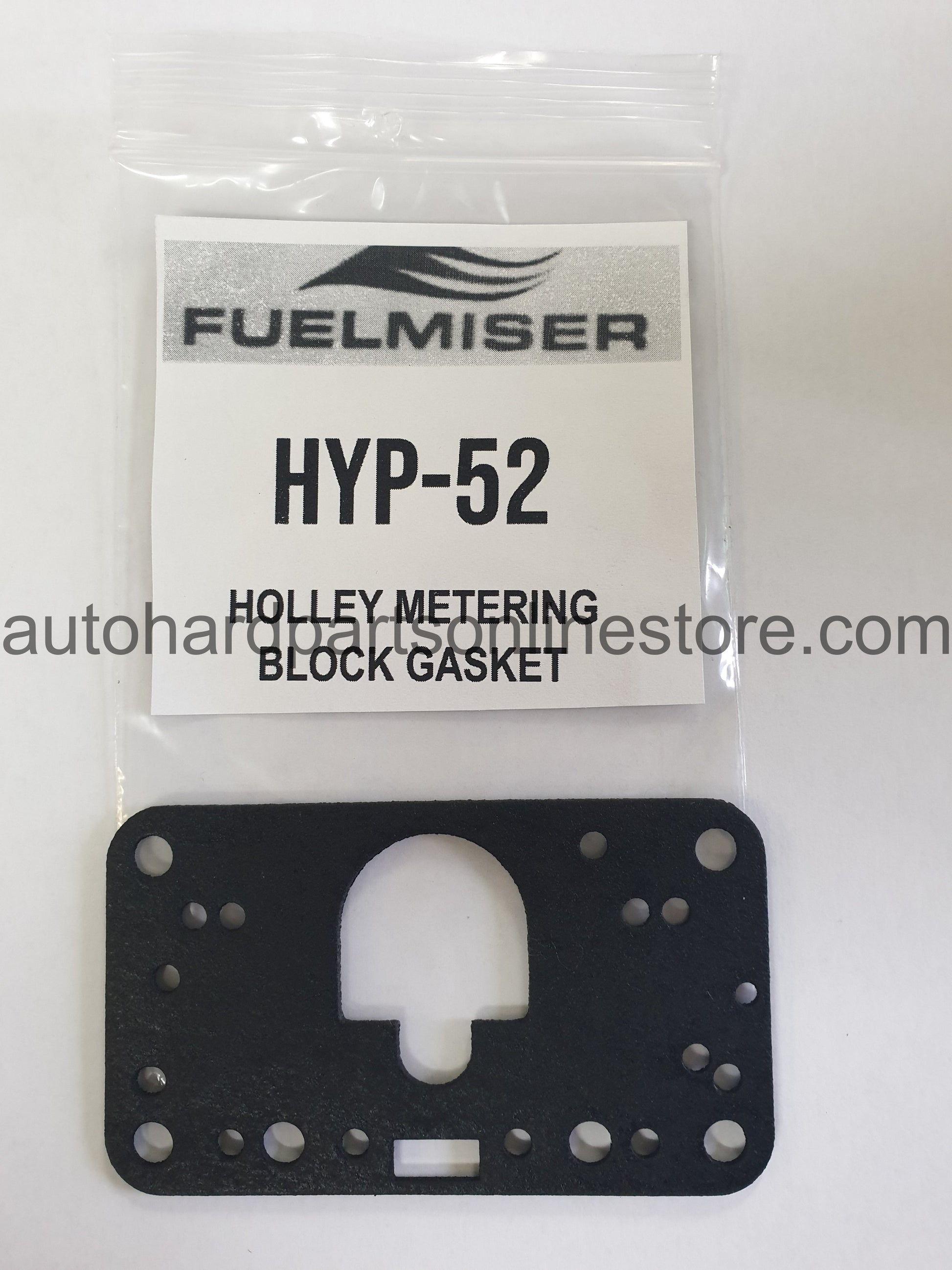 Fuelmiser holley metering block gasket