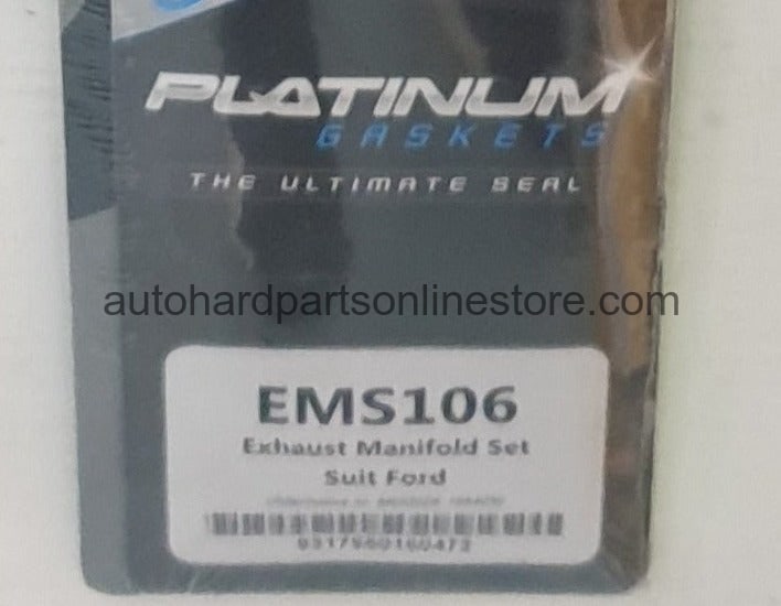 Platinum Gaskets Exhaust Manifold Set-EMS106 HSM27