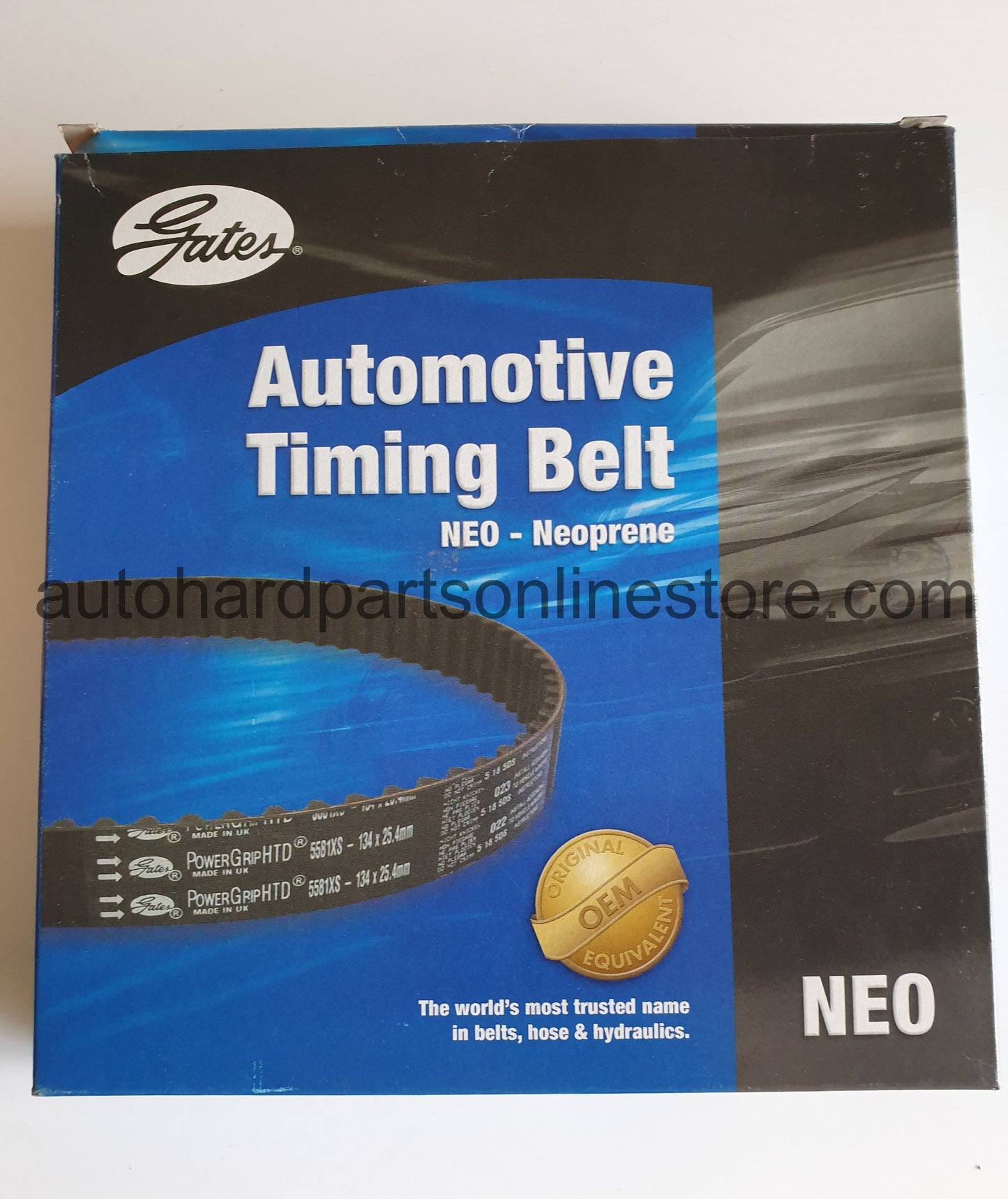 Gates Timing Belt-NEO T084-58130x1  BLU