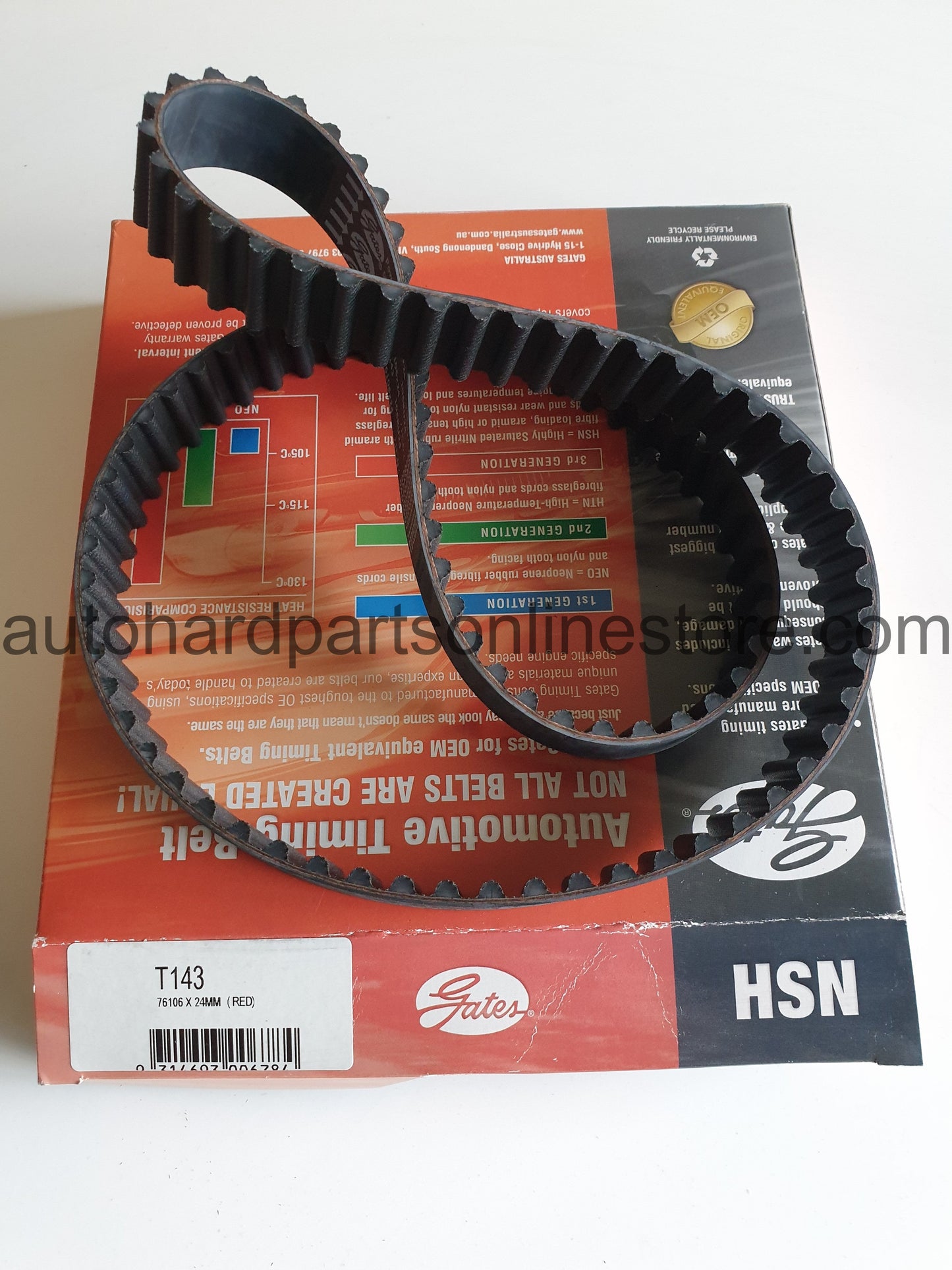 Gates timing belt