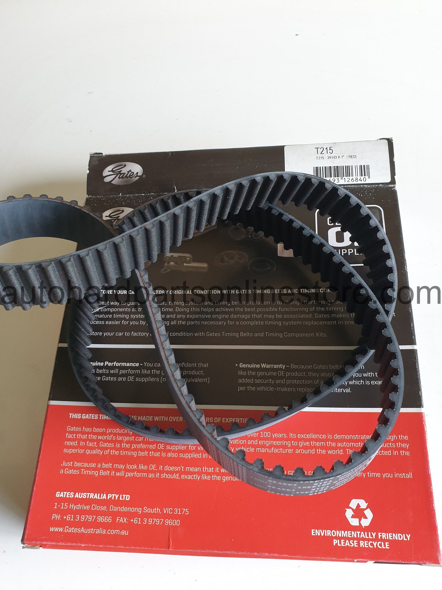 Gates timing belt