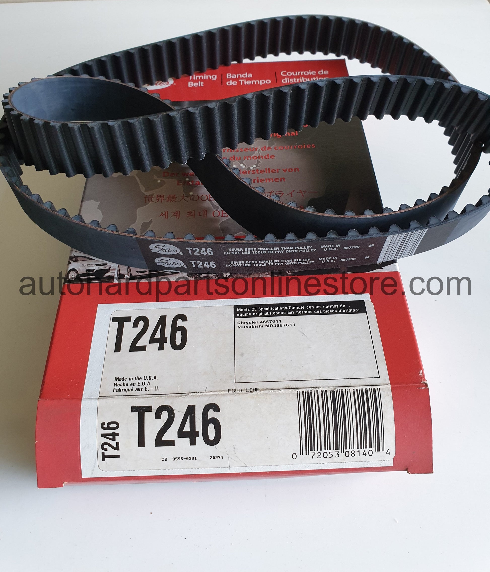 Gates timing belt