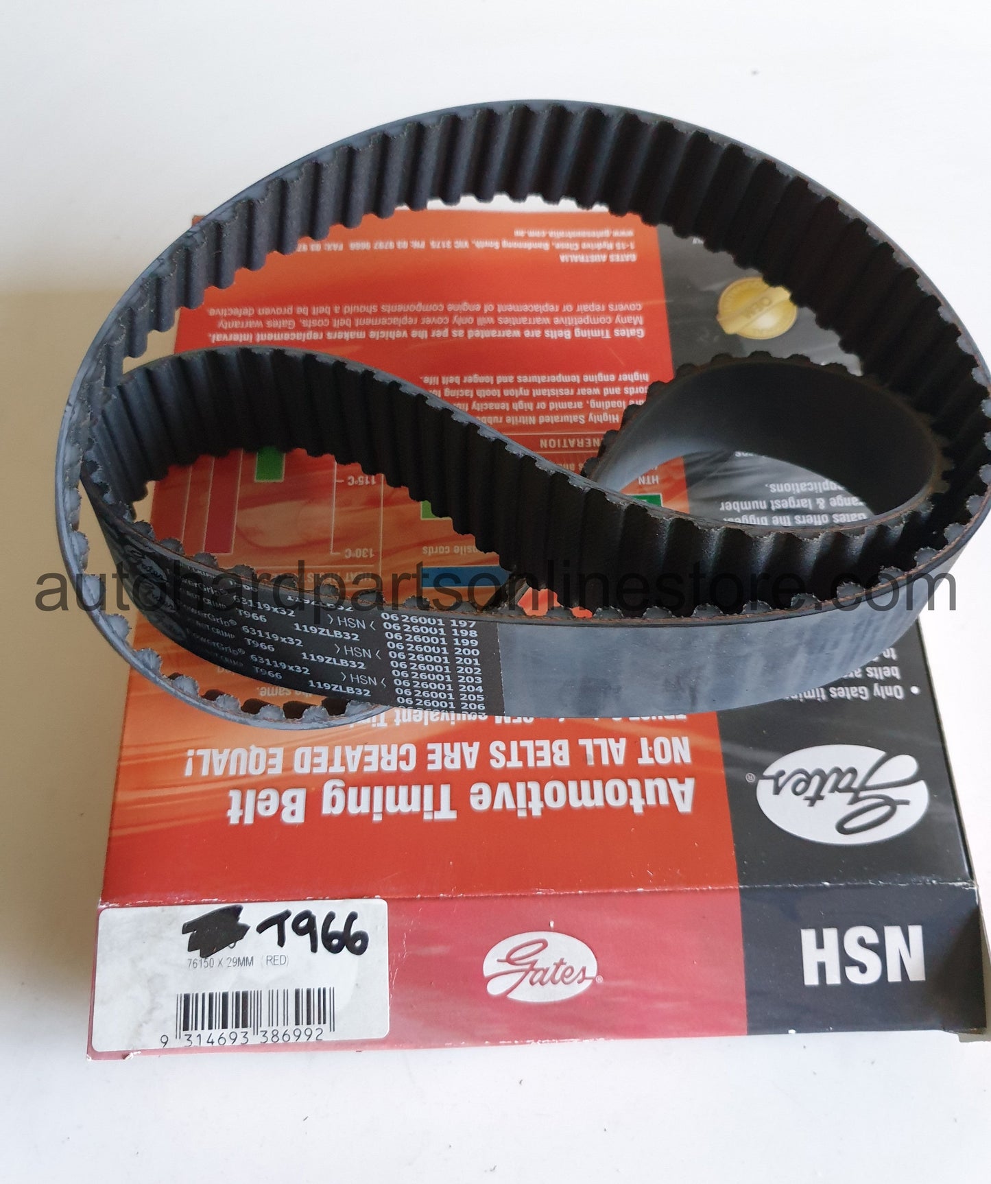 Gates timing belt