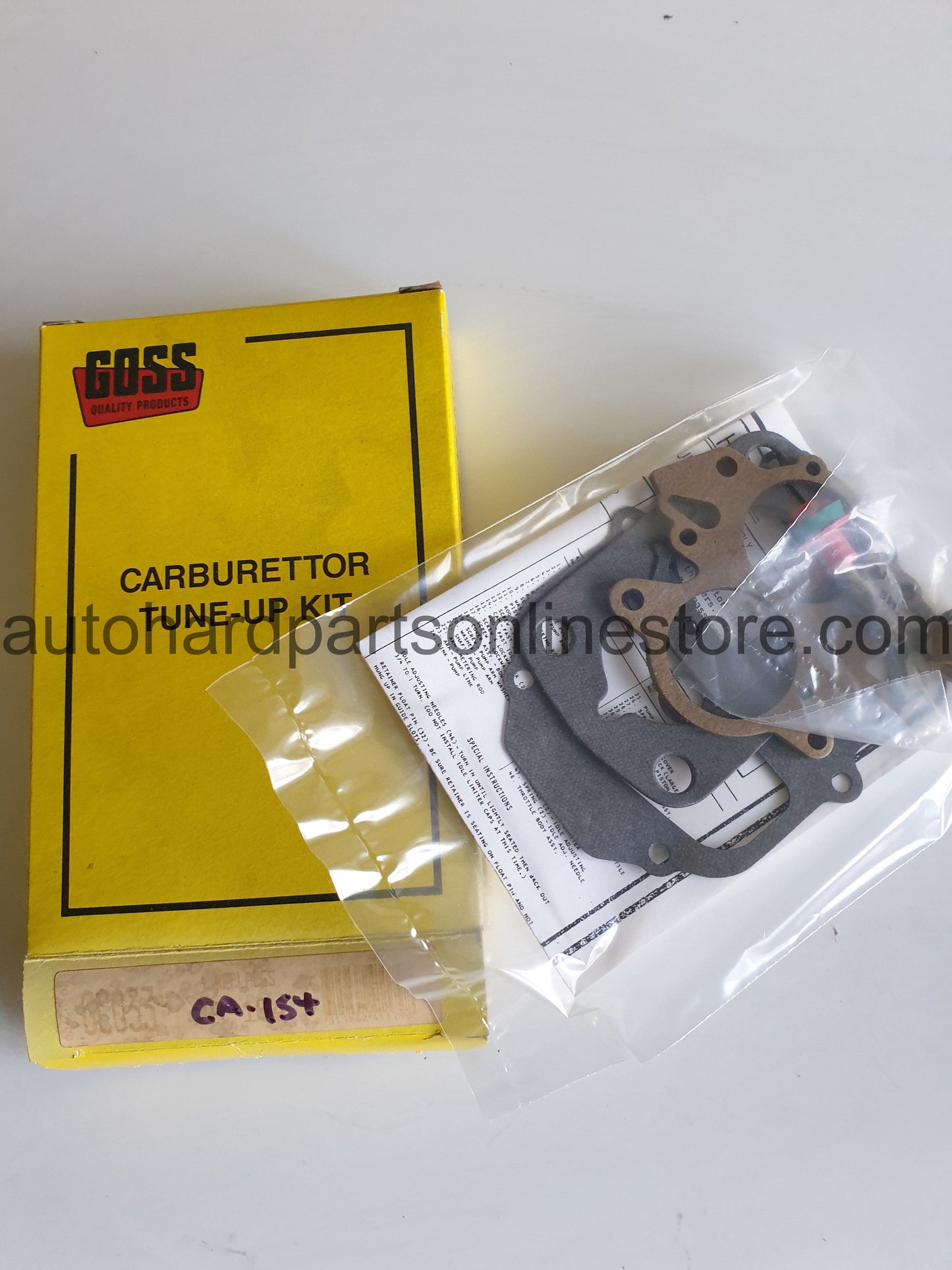 Goss Carburettor Tune Up Kit - CA-154