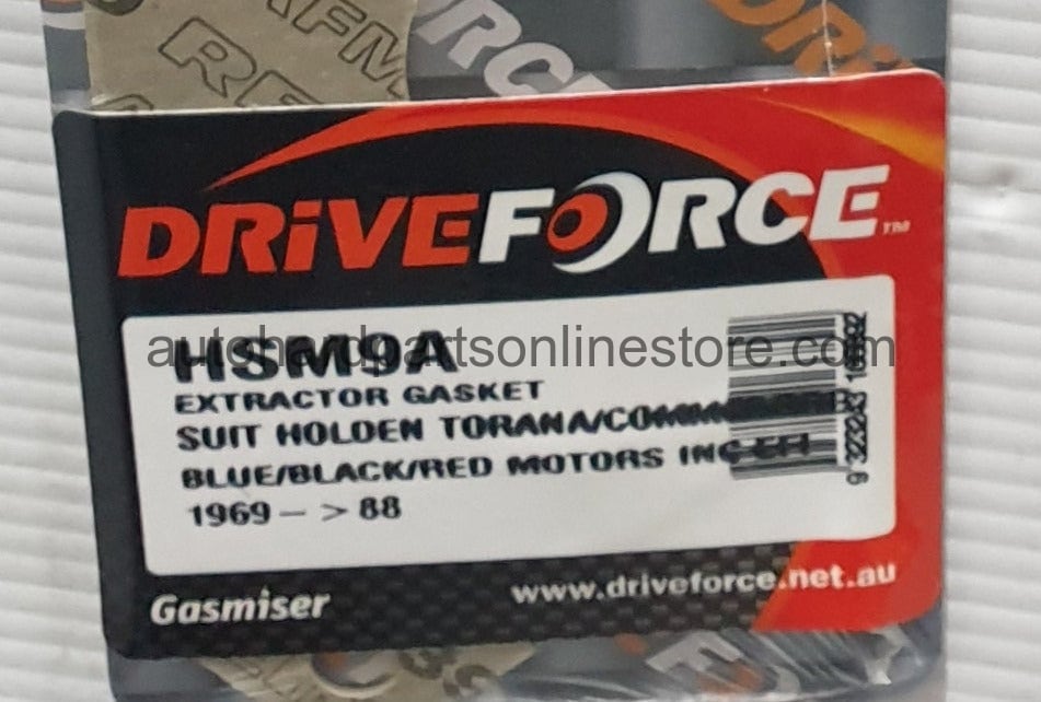 Driveforce Extractor Gasket-HSM9A