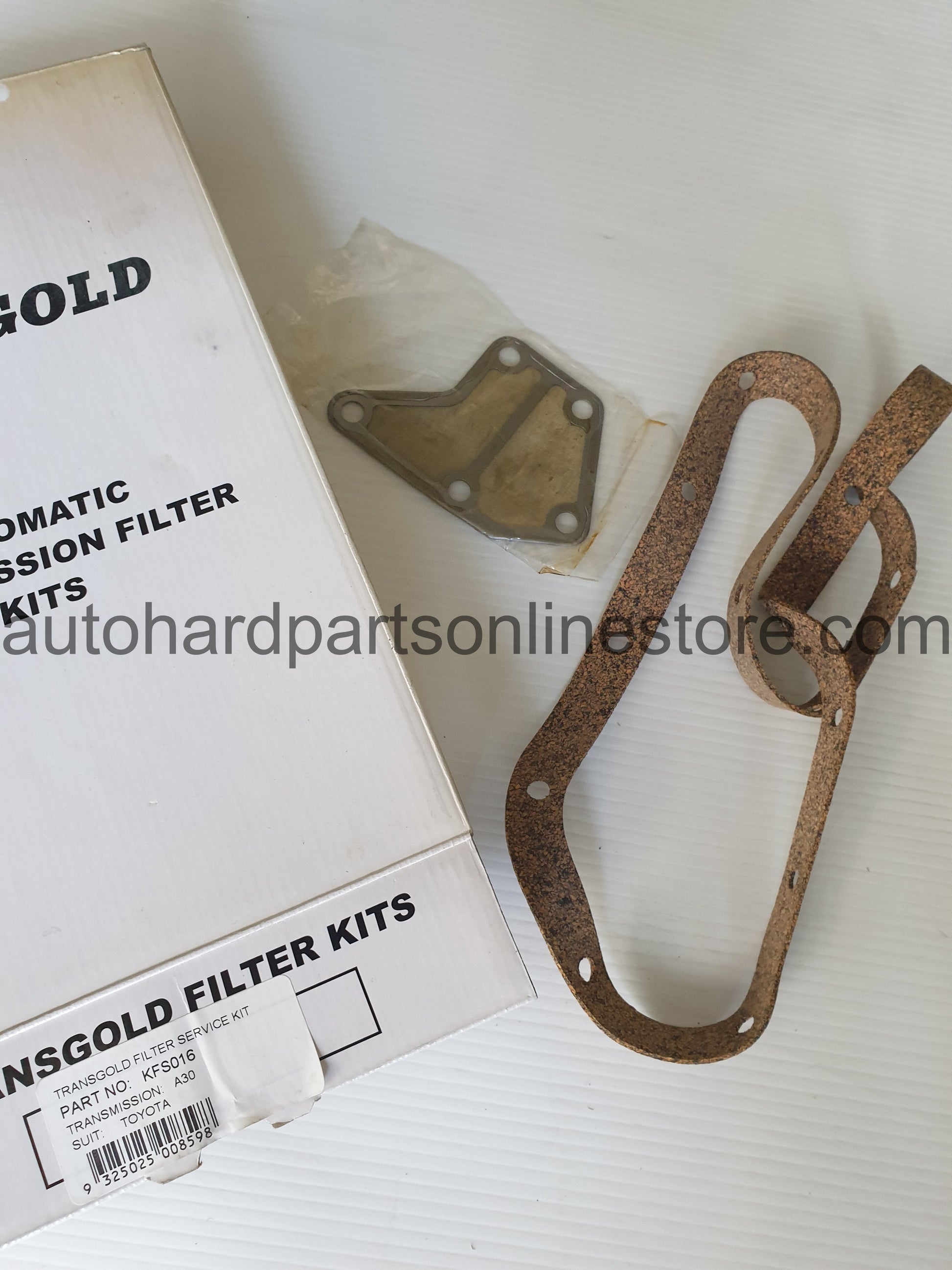Transgold filter service kit