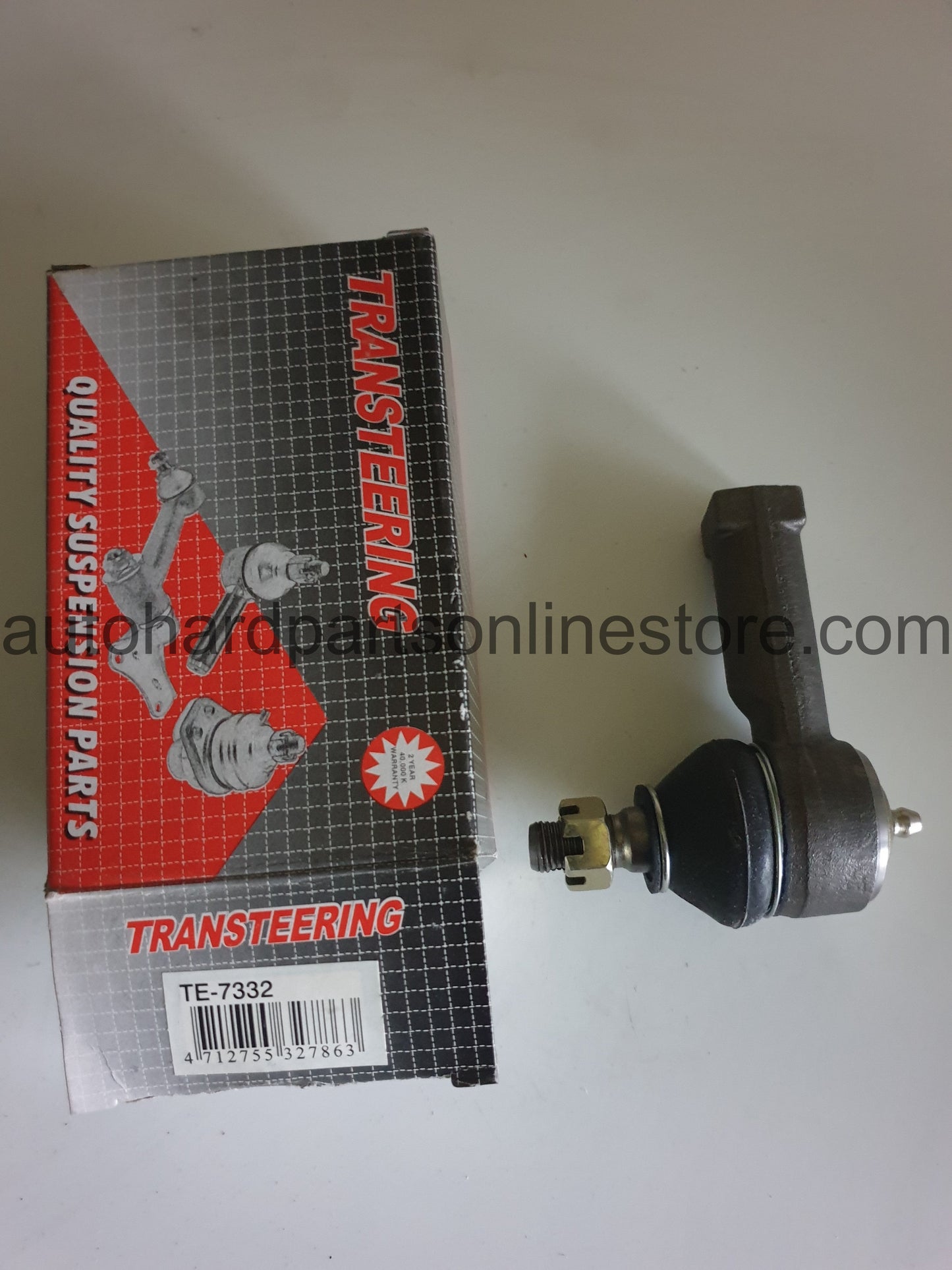 Transteering tie rod end