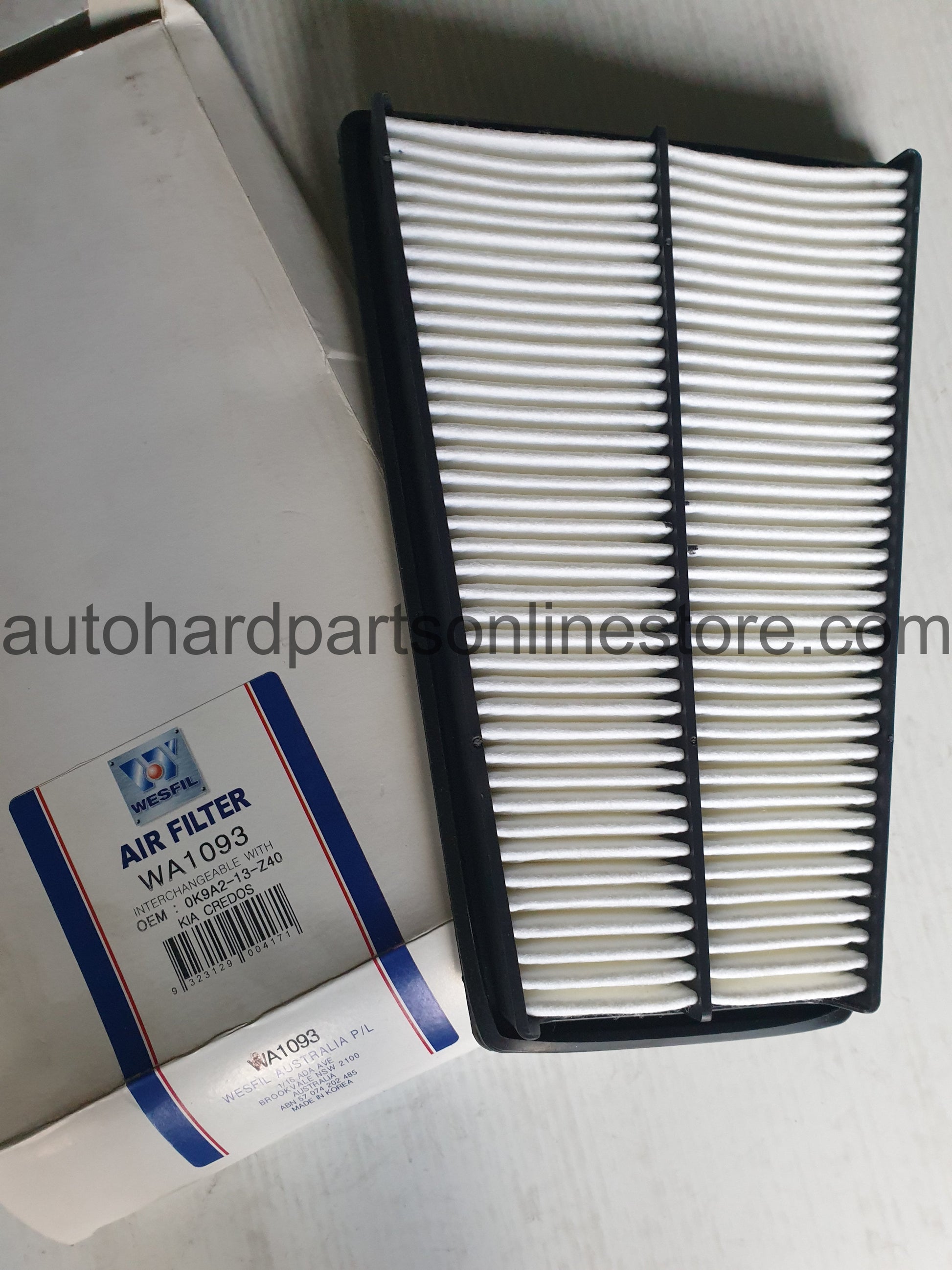 Wesfil air filter