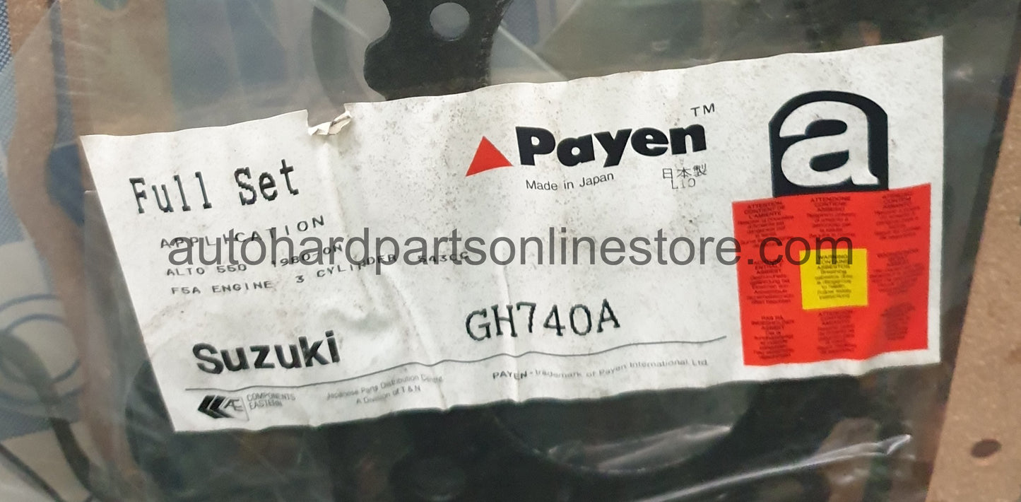 Payen Full Gasket Set-GH740A