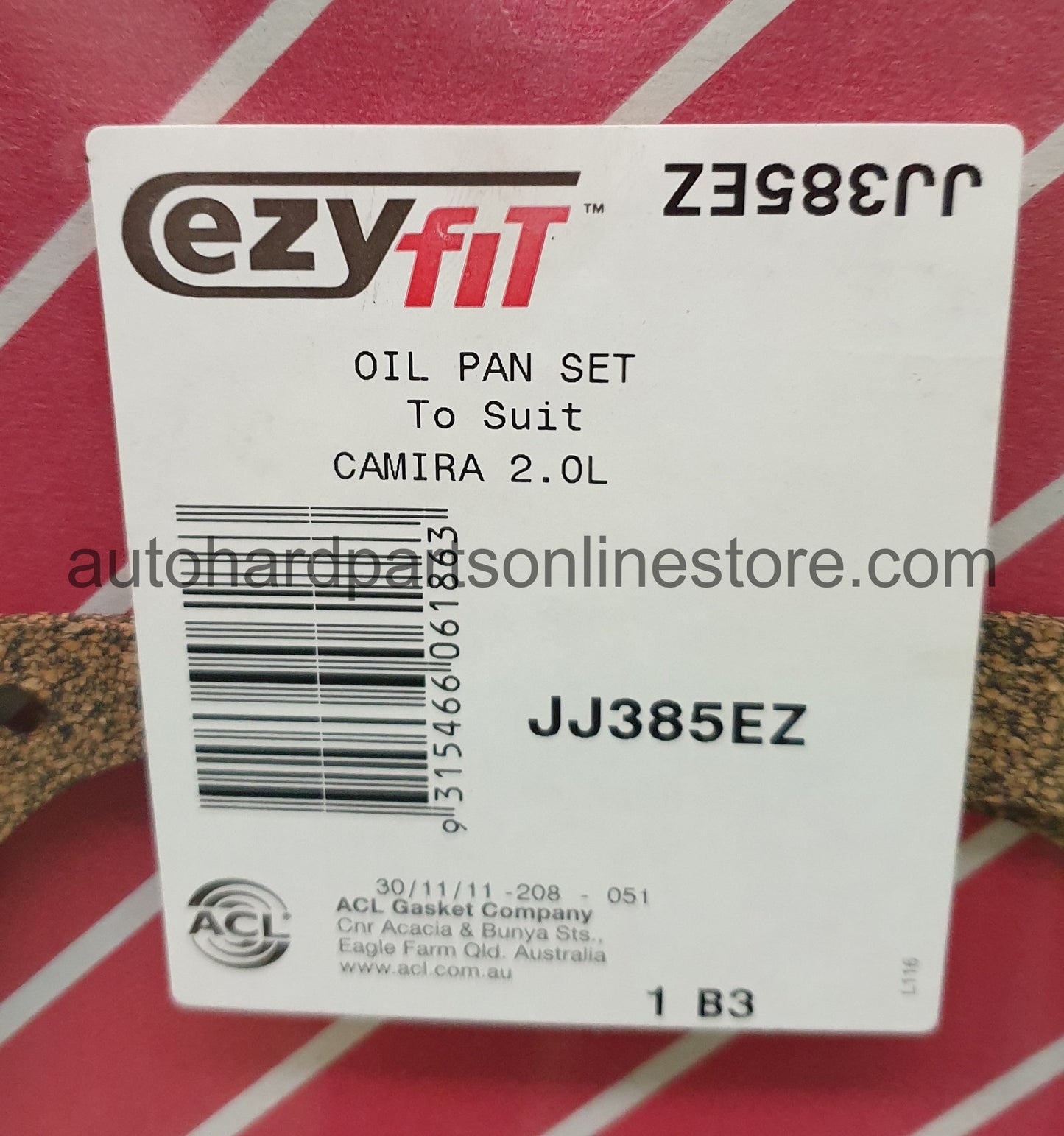 ACL Oil Pan Gasket Set-JJ385EZ